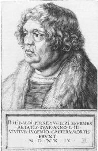 Albrecht Durer Bookplate for Willibald Pirckheimer 1524